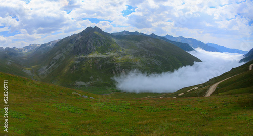 Trovit Plateau view in Rize Province of Turkey photo