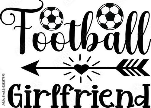 Football svg design cut files