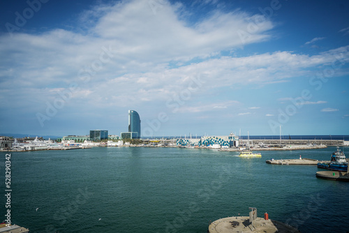 W hotel on the beach in Barcelona. Spain photo