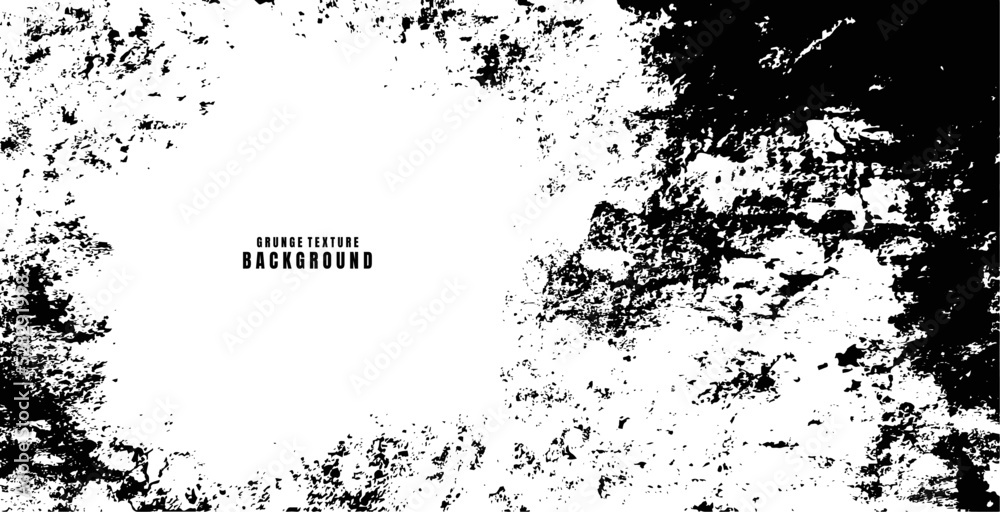 Obraz premium Abstract grunge texture monochrome background vector