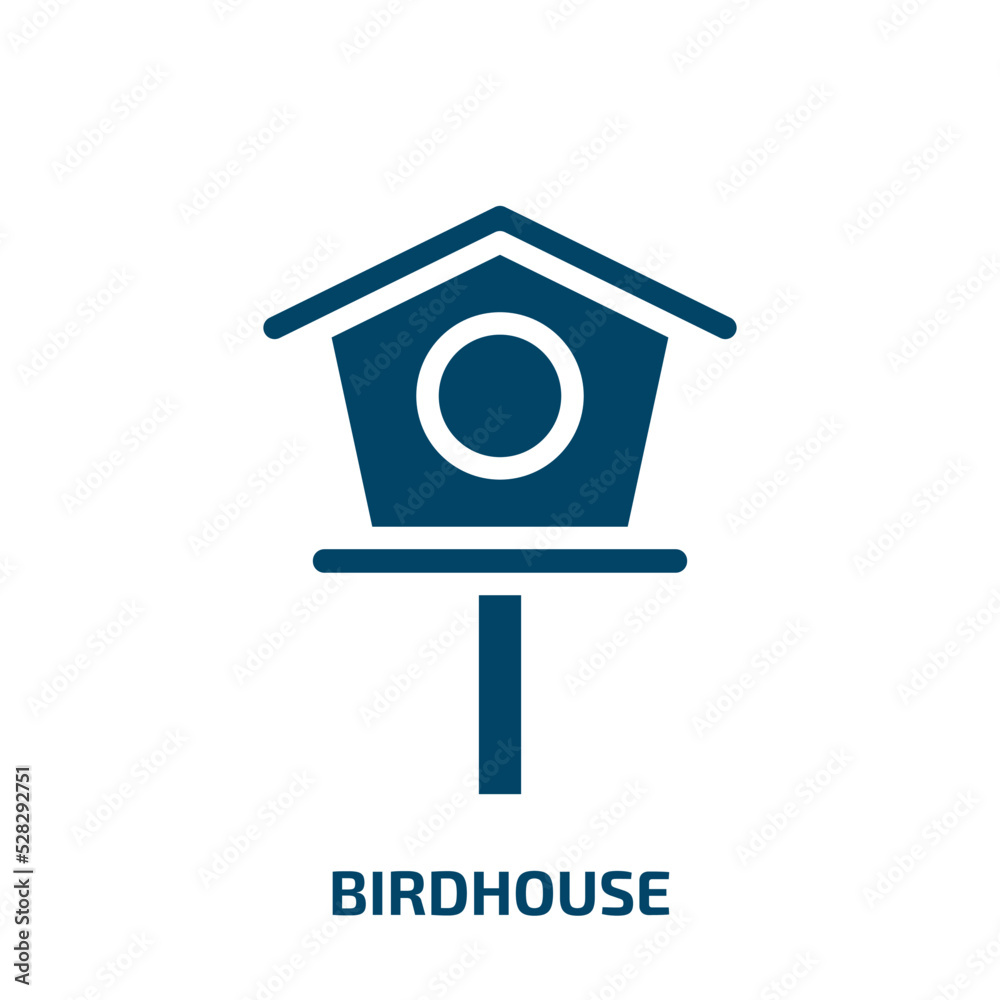 birdhouse vector icon. birdhouse, bird, house filled icons from flat spring concept. Isolated black glyph icon, vector illustration symbol element for web design and mobile apps birdhouse vector icon. birdhouse, bird, house filled icons from flat spring concept. Isolated black glyph icon, vector illustration symbol element for web design and mobile apps