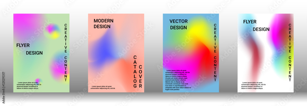 Artistic covers design. Creative fluid colors backgrounds. Set of abstract covers Artistic covers design. Creative fluid colors backgrounds. Set of abstract covers