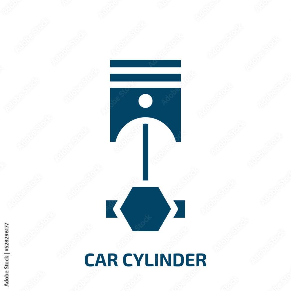 car cylinder vector icon. car cylinder, car, cylinder filled icons from flat car parts concept. Isolated black glyph icon, vector illustration symbol element for web design and mobile apps car cylinder vector icon. car cylinder, car, cylinder filled icons from flat car parts concept. Isolated black glyph icon, vector illustration symbol element for web design and mobile apps