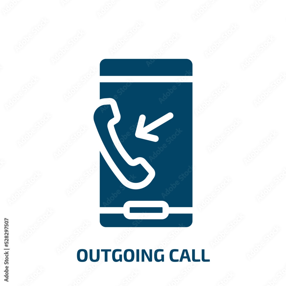 outgoing call symbol vector icon. outgoing call symbol, telephone, technology filled icons from flat mobile phones concept. Isolated black glyph icon, vector illustration symbol element for web design outgoing call symbol vector icon. outgoing call symbol, telephone, technology filled icons from flat mobile phones concept. Isolated black glyph icon, vector illustration symbol element for web design
