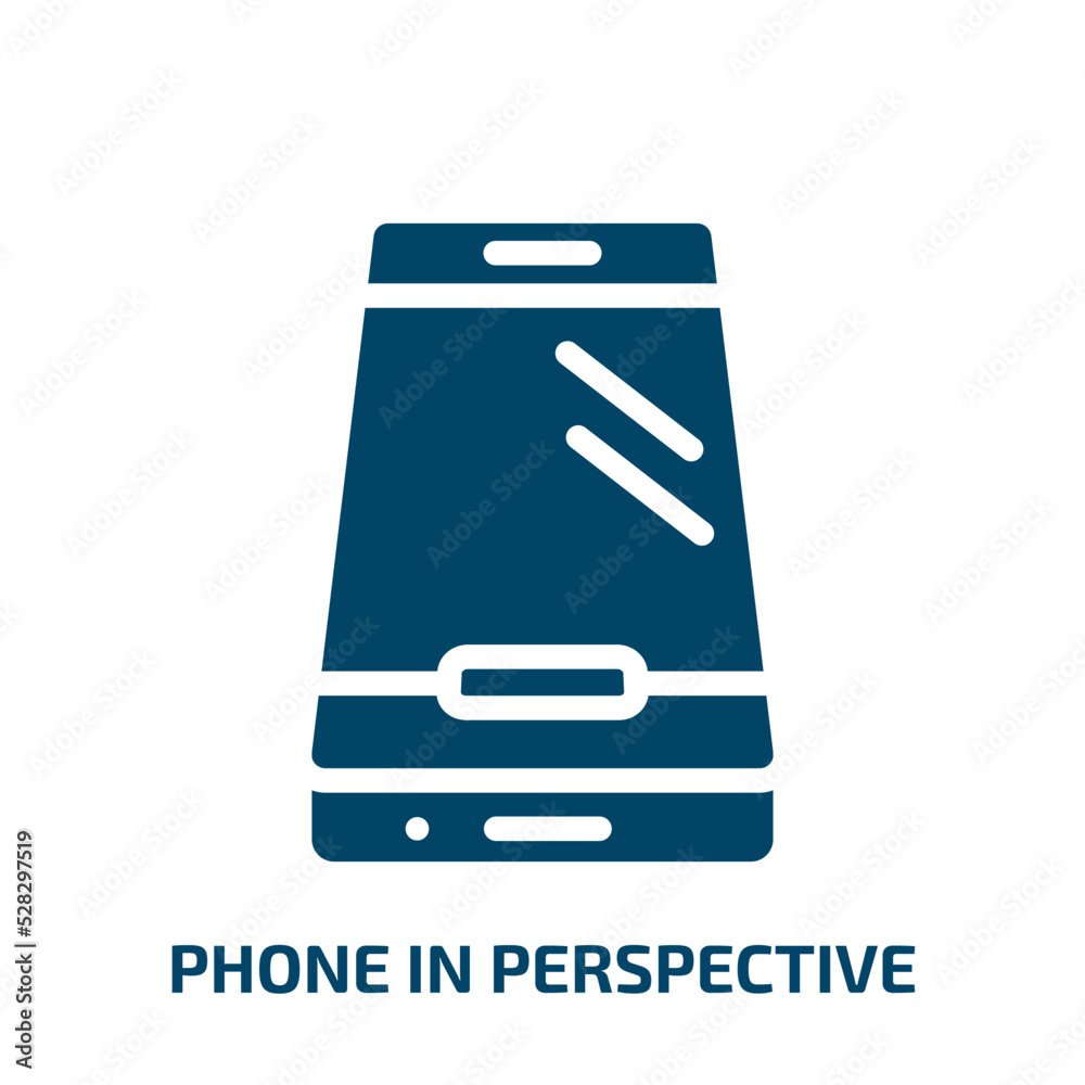 phone in perspective vector icon. phone in perspective, app, phone filled icons from flat phoneset concept. Isolated black glyph icon, vector illustration symbol element for web design and mobile apps phone in perspective vector icon. phone in perspective, app, phone filled icons from flat phoneset concept. Isolated black glyph icon, vector illustration symbol element for web design and mobile apps