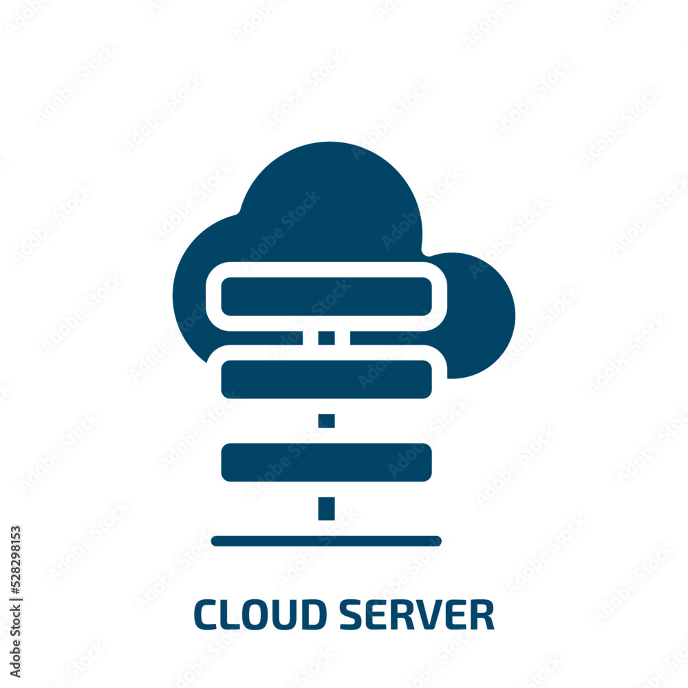 cloud server vector icon. cloud server, cloud, network filled icons from flat network architecture concept. Isolated black glyph icon, vector illustration symbol element for web design and mobile apps cloud server vector icon. cloud server, cloud, network filled icons from flat network architecture concept. Isolated black glyph icon, vector illustration symbol element for web design and mobile apps