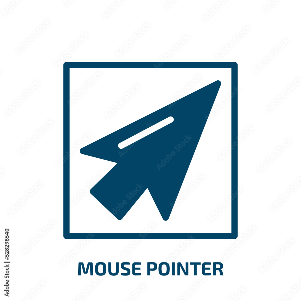 mouse pointer vector icon. mouse pointer, arrow, pointer filled icons from flat computer and media concept. Isolated black glyph icon, vector illustration symbol element for web design and mobile apps mouse pointer vector icon. mouse pointer, arrow, pointer filled icons from flat computer and media concept. Isolated black glyph icon, vector illustration symbol element for web design and mobile apps