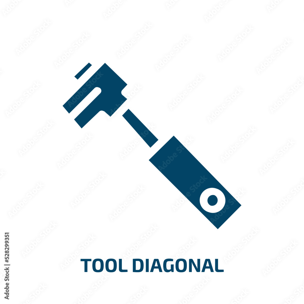 tool diagonal symbol vector icon. tool diagonal symbol, diagonal, tool filled icons from flat work tools concept. Isolated black glyph icon, vector illustration symbol element for web design and tool diagonal symbol vector icon. tool diagonal symbol, diagonal, tool filled icons from flat work tools concept. Isolated black glyph icon, vector illustration symbol element for web design and