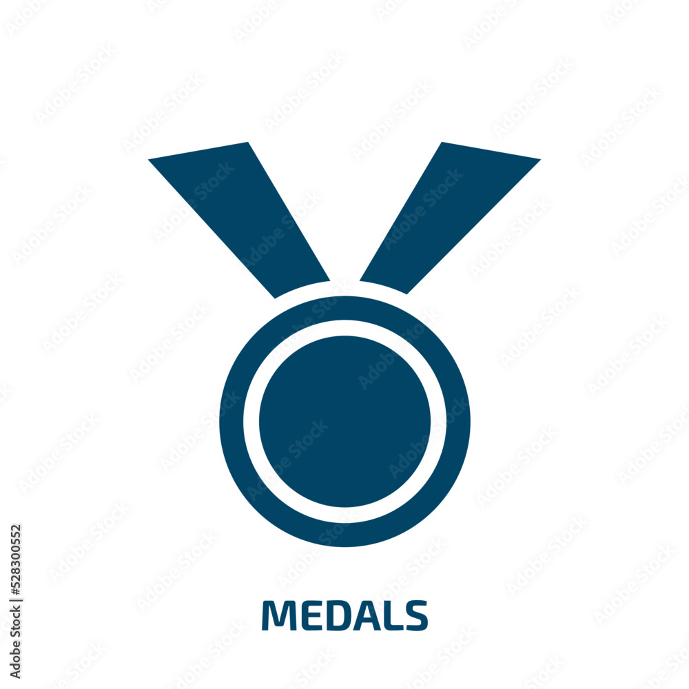 medals vector icon. medals, medal, award filled icons from flat learning concept. Isolated black glyph icon, vector illustration symbol element for web design and mobile apps medals vector icon. medals, medal, award filled icons from flat learning concept. Isolated black glyph icon, vector illustration symbol element for web design and mobile apps