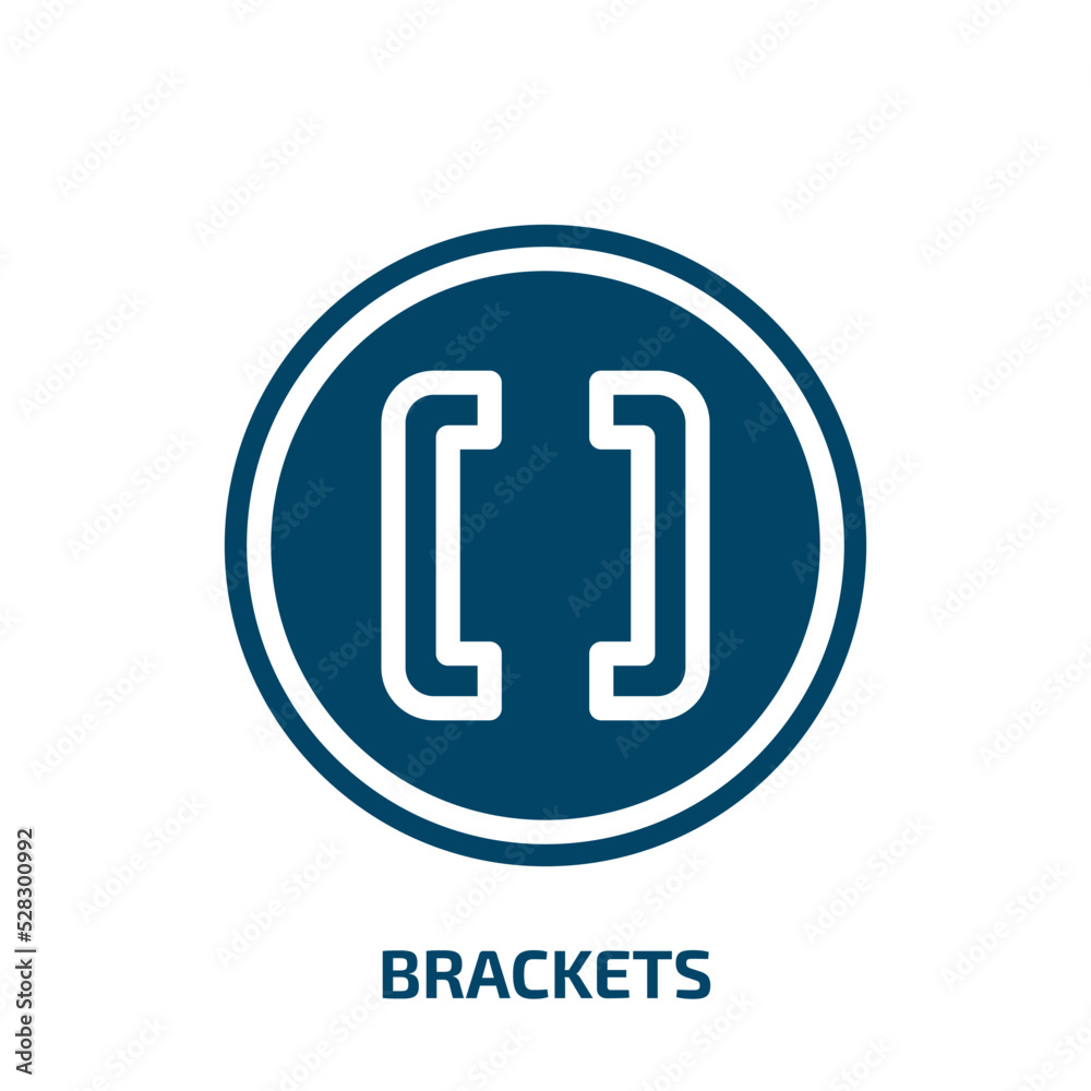 brackets vector icon. brackets, bracket, quote filled icons from flat math symbols concept. Isolated black glyph icon, vector illustration symbol element for web design and mobile apps brackets vector icon. brackets, bracket, quote filled icons from flat math symbols concept. Isolated black glyph icon, vector illustration symbol element for web design and mobile apps