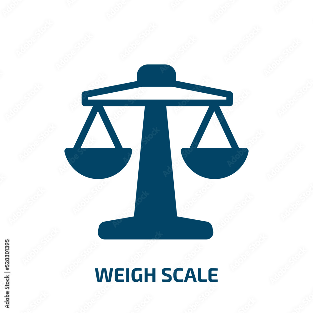 weigh scale vector icon. weigh scale, scale, balance filled icons from flat medical concept. Isolated black glyph icon, vector illustration symbol element for web design and mobile apps weigh scale vector icon. weigh scale, scale, balance filled icons from flat medical concept. Isolated black glyph icon, vector illustration symbol element for web design and mobile apps