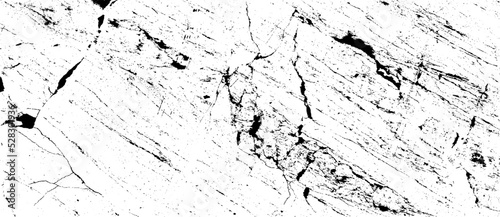 Scratched and Cracked Grunge Urban Background Texture Vector. Dust Overlay Distress Grainy Grungy Effect. Distressed Backdrop Vector Illustration. Isolated Black on White Background. EPS 10.