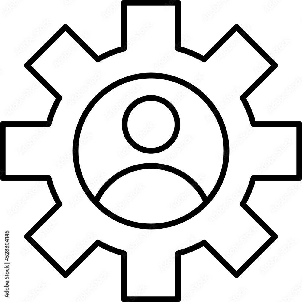 Configuration management Line Concept vector image. Configuration management Line Concept vector image.
