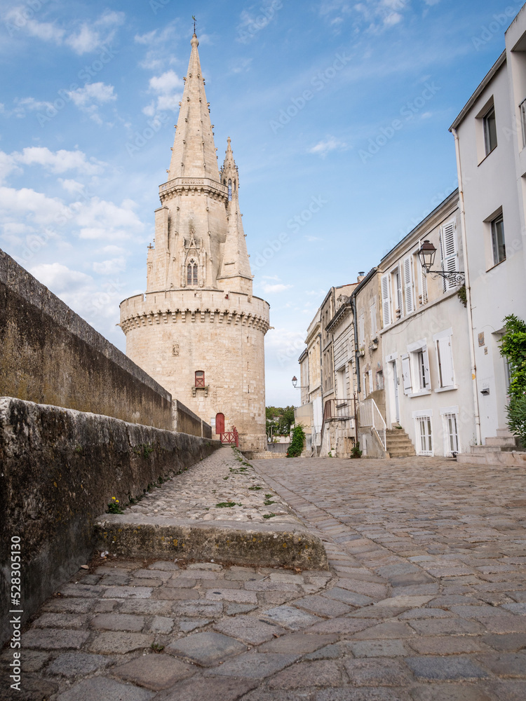 Obraz premium Tour de la lanterne à la Rochelle