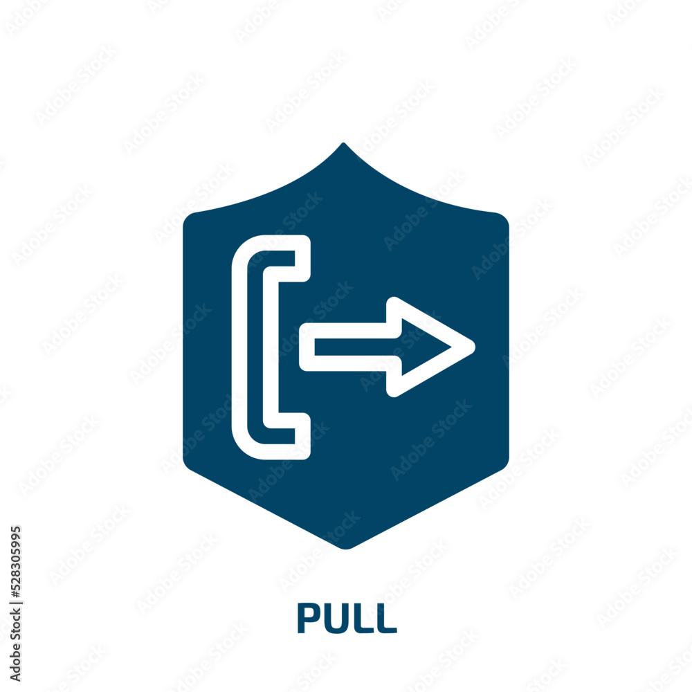 pull vector icon. pull, man, business filled icons from flat safety concept. Isolated black glyph icon, vector illustration symbol element for web design and mobile apps pull vector icon. pull, man, business filled icons from flat safety concept. Isolated black glyph icon, vector illustration symbol element for web design and mobile apps
