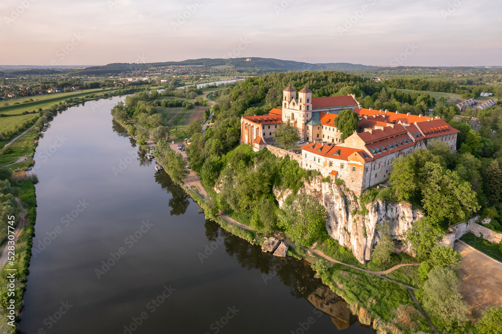 Benedictine abbey in Tyniec near Krakow, Poland