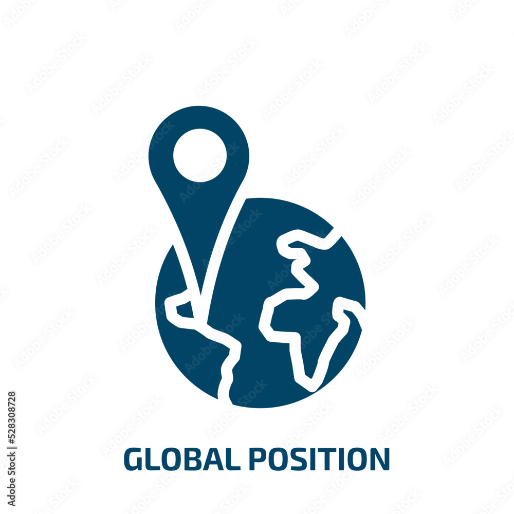 global position vector icon. global position, location, navigation filled icons from flat holidays concept. Isolated black glyph icon, vector illustration symbol element for web design and mobile apps global position vector icon. global position, location, navigation filled icons from flat holidays concept. Isolated black glyph icon, vector illustration symbol element for web design and mobile apps