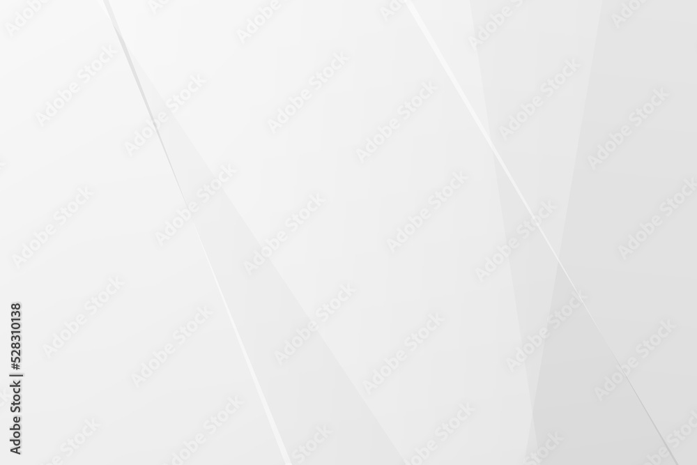 Abstract white and grey on light silver background modern design. Vector illustration EPS 10.