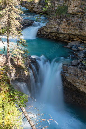 Water falls at Johnston Canyon  Banff National Park