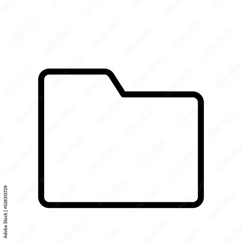 folder with documents - vector icon folder with documents - vector icon