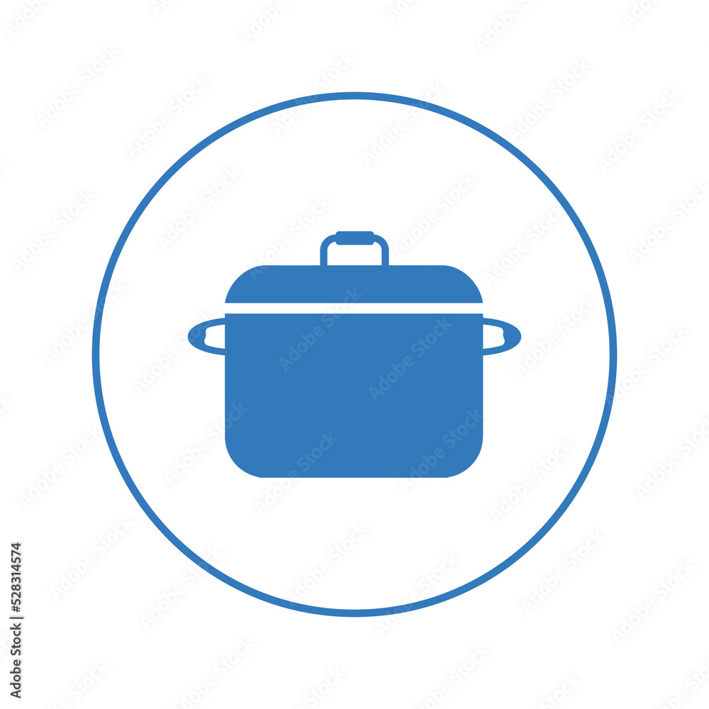 kitchen utensil cooking pot icon | Circle version icon | kitchen utensil cooking pot icon | Circle version icon |