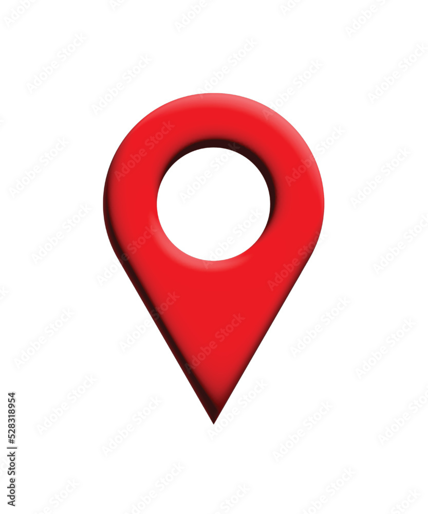 location red pin sign location red pin sign