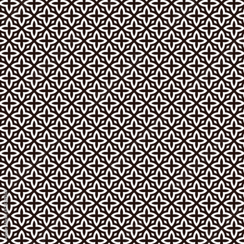GeometricFloral Shape Black White Texture Tiles Wallpaper Background Banner Textile Clothes Fabric Fashion Print Wrapping Paper Decorative Laminates Carpet Backdrop Interior Design Art Pattern