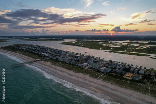 Wallpaper Mural Wrightsville Beach Sunset Torontodigital.ca