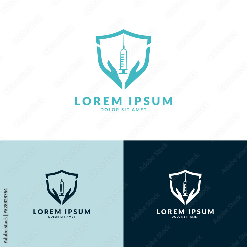 Healthcare Medical Logo template vector illustration design Healthcare Medical Logo template vector illustration design