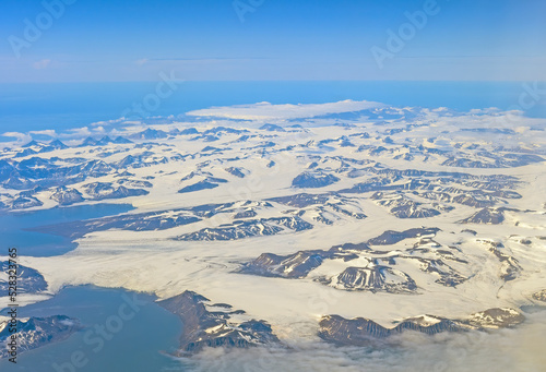 Aerial View of the High Arctic