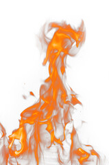 Tranparent PNG of Dramatic Fire Flames.