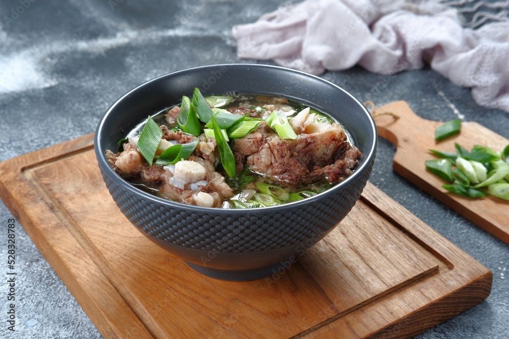 Korean Beef Short Rib Soup-Galbitang