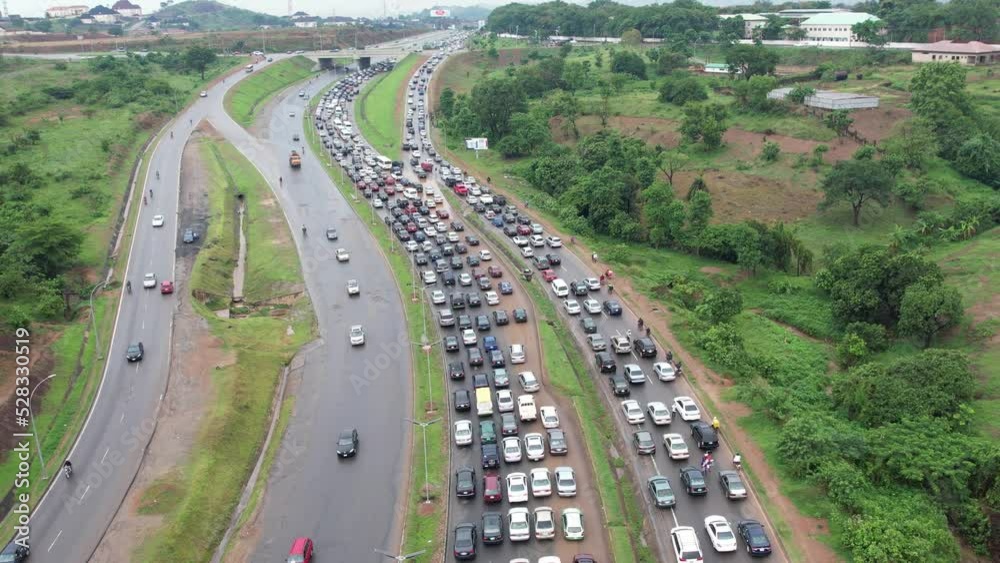 Long queuing, fuel scarcity,driver and vehicles queuing in lagos Abuja Nigeria. This caused by Nigerian National Petroleum Company Limited (NNPC) Long queuing, fuel scarcity,driver and vehicles queuing in lagos Abuja Nigeria. This caused by Nigerian National Petroleum Company Limited (NNPC)