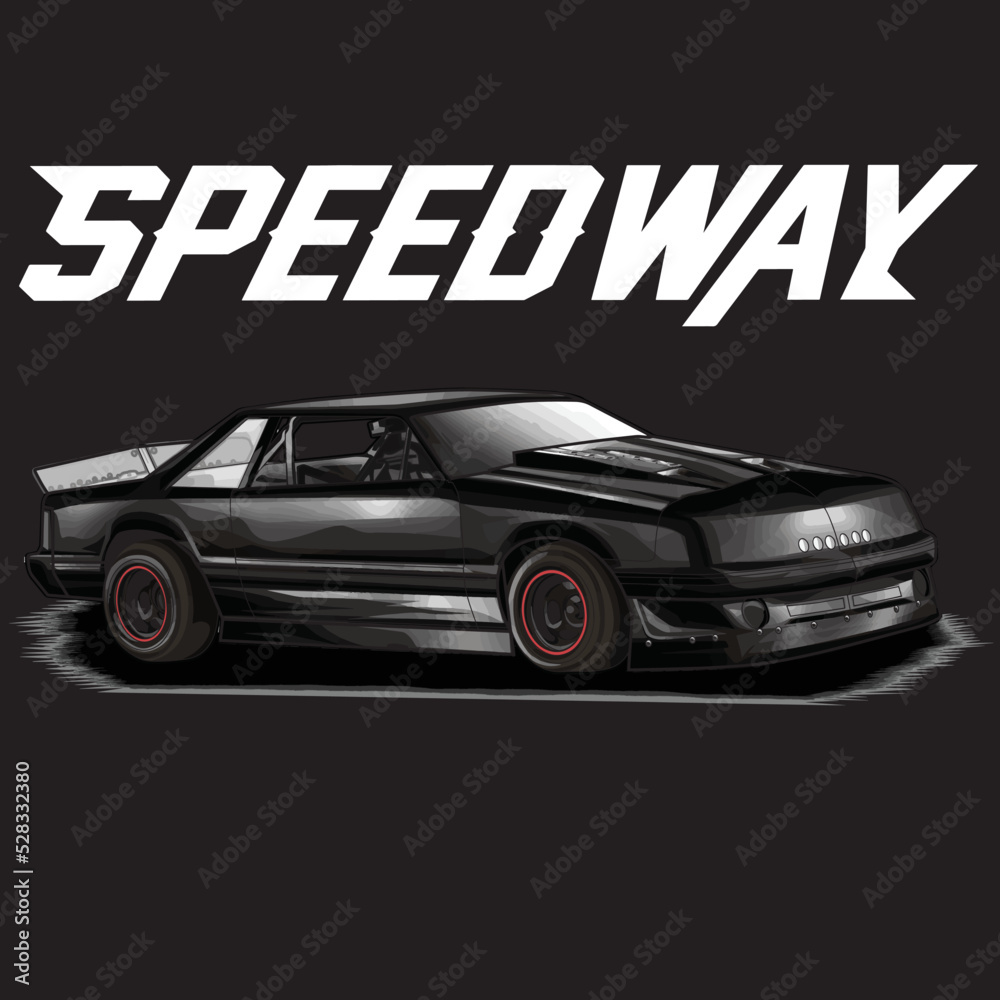 drag racing car isolated on black background for poster, t-shirt print, business element, social media content, blog, sticker, vlog, and card. vector illustration. drag racing car isolated on black background for poster, t-shirt print, business element, social media content, blog, sticker, vlog, and card. vector illustration.