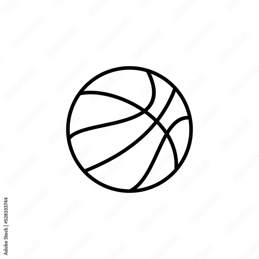 Basketball icon vector for web and mobile app. Basketball ball sign and symbol Basketball icon vector for web and mobile app. Basketball ball sign and symbol
