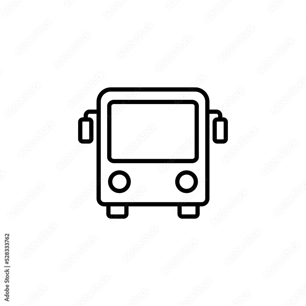 Bus icon vector for web and mobile app. bus sign and symbol. transport symbol Bus icon vector for web and mobile app. bus sign and symbol. transport symbol