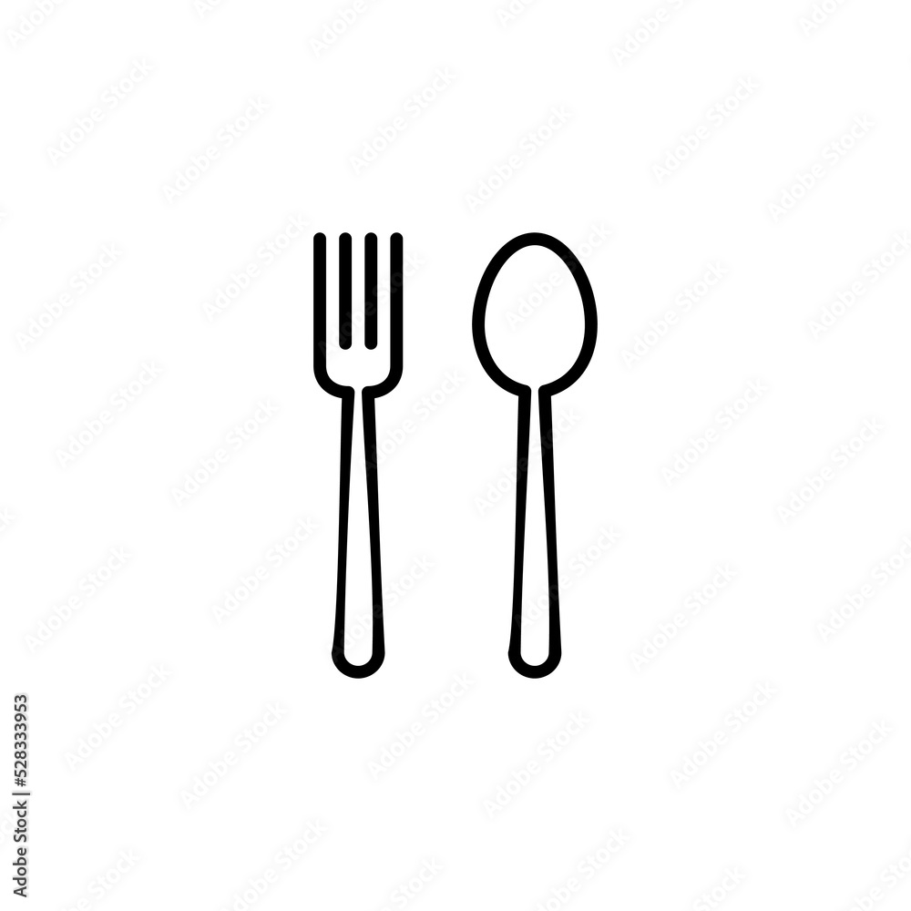 spoon and fork icon for web and mobile app. spoon, fork and knife icon vector. restaurant sign and symbol spoon and fork icon for web and mobile app. spoon, fork and knife icon vector. restaurant sign and symbol