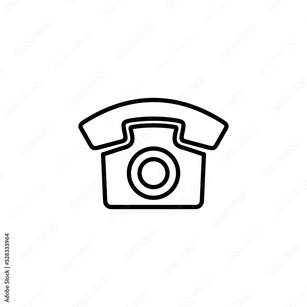 Telephone icon for web and mobile app. phone sign and symbol Telephone icon for web and mobile app. phone sign and symbol