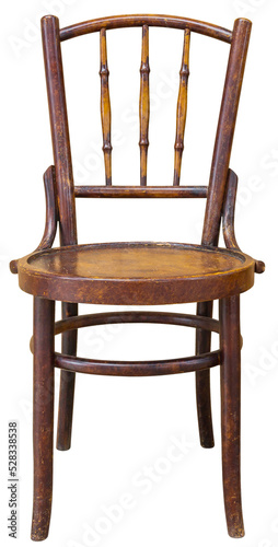 old wood chair photo