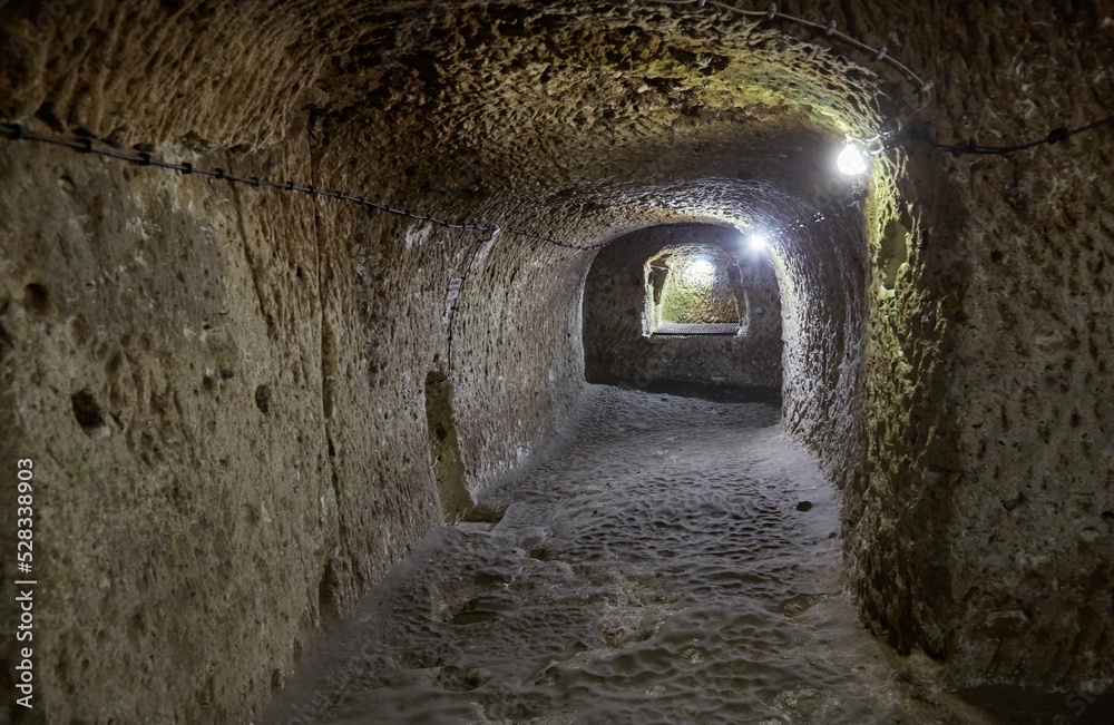Obraz premium Cappadocia's Underground City of Derinkuyu
