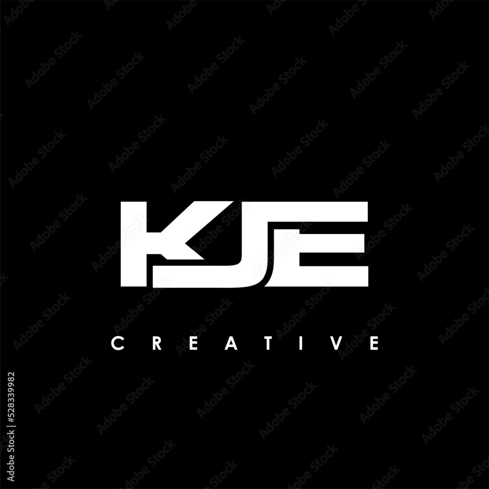 KJE Letter Initial Logo Design Template Vector Illustration KJE Letter Initial Logo Design Template Vector Illustration
