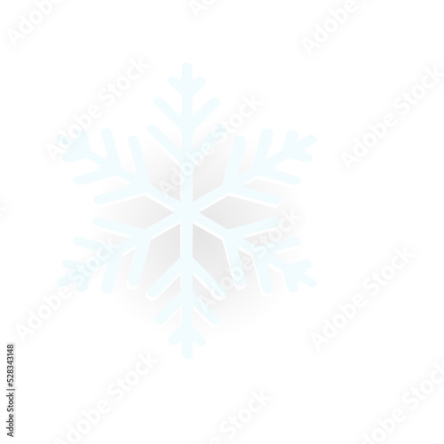 Weather  snow , illustration of the weather concept ,Paper cut style