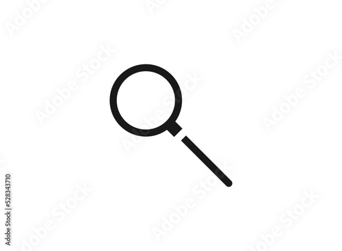 magnifying glass icon. vector illustration logo template for many purpose. Isolated on white background.