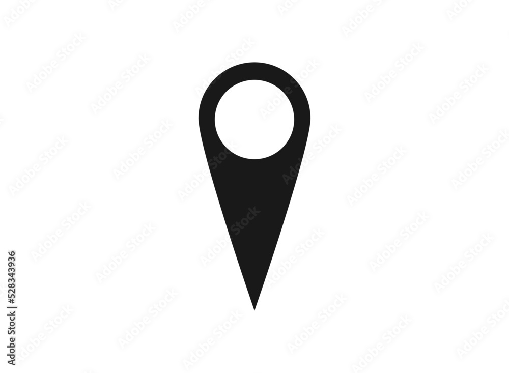 Pin location icon vector design template. eps 10. Pin location icon vector design template. eps 10.