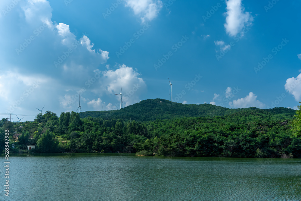 Green energy wind power station Green energy wind power station