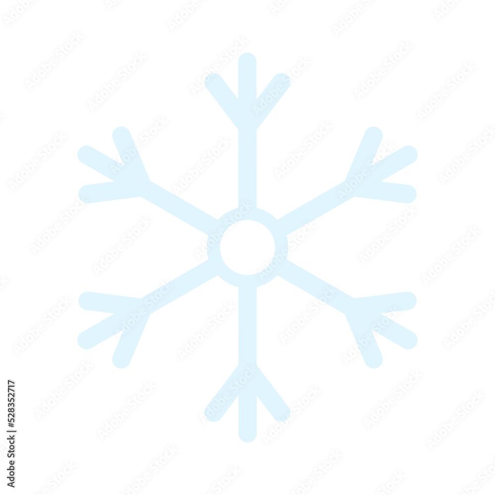 Snowflake set in winter seasons , Flat Modern design , illustration Snowflake set in winter seasons , Flat Modern design , illustration