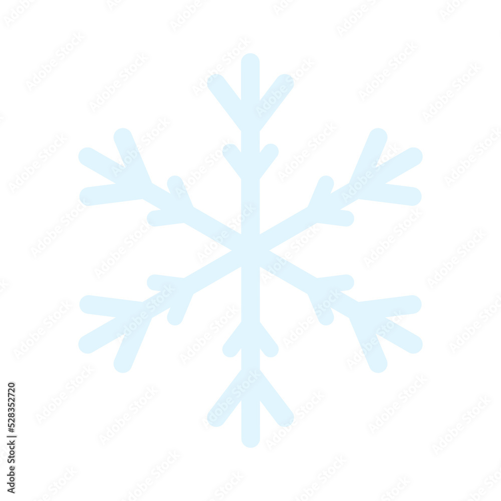 Snowflake set in winter seasons , Flat Modern design , illustration Snowflake set in winter seasons , Flat Modern design , illustration