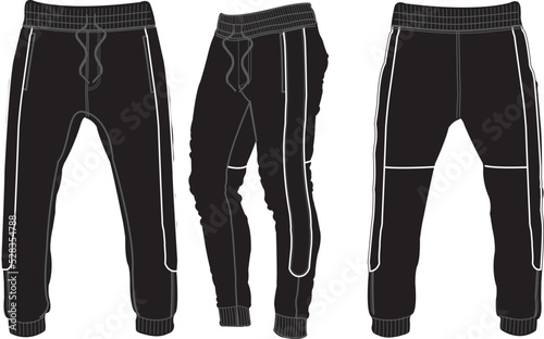 Jogger, Sport suits design template, sweat pant, jogging