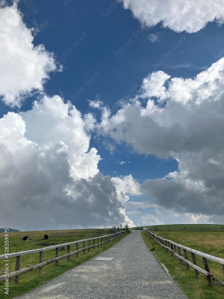 Utsukushigahara is a 2000-meter tall plateau located roughly between Matsumoto and Ueda in Nagano, Japan.