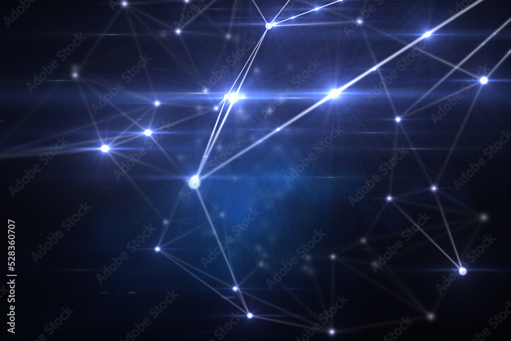 Lines on glowing background Lines on glowing background